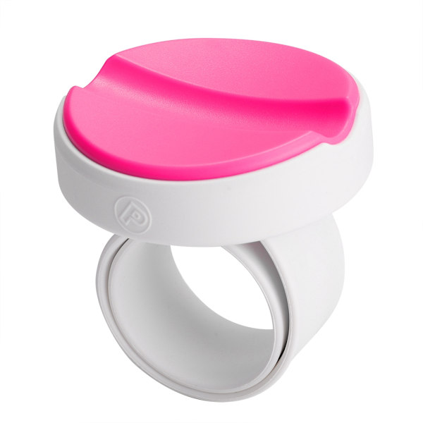 Magnetisk nålepute syoppbevaring håndleddsstropp skrue strikkemagnet nålboks (rosa)
