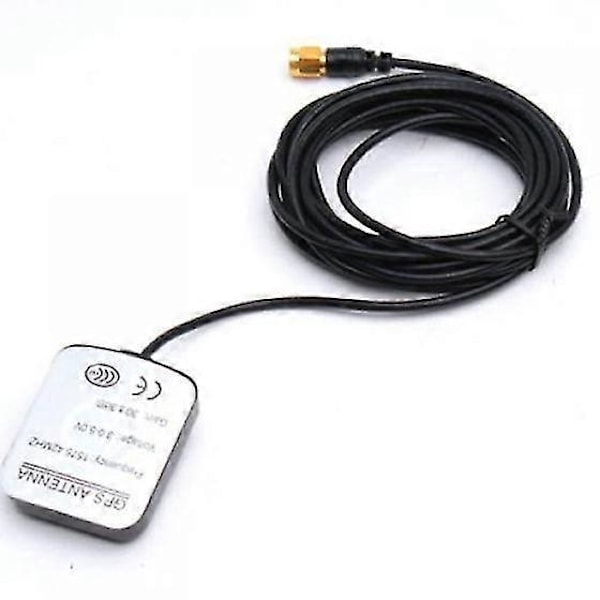 Bil Fordon SMA GPS Antenn 1575.42 MHz Magnetisk Bas 3 Meter