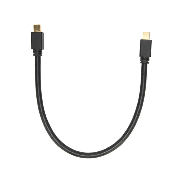 DP hane till DP hane stöder 8K vid 60HZ 4K vid 144HZ 2K vid 165Hz DP1.4-kabel 30cm Mini DP-kabel för dator DVD-TV