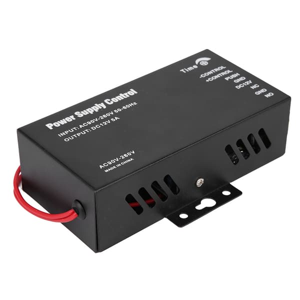 Strømforsyningskontroll Reservebatteriport for Dørtilgang Kontorsikkerhetssystem AC90‑260V til DC12V 5A