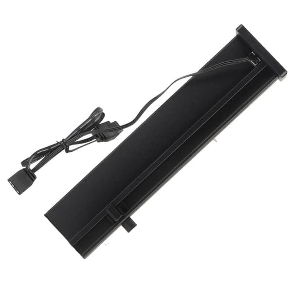 GPU-støttebeslag ARGB aluminiumslegering magnetisk base glidende justerbar GPU-holder til stationær grafikkort sort