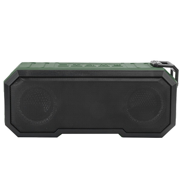 X8 True Wireless Bluetooth 5.0-høyttaler IPX7 vanntett lysende utendørs subwoofer grønn
