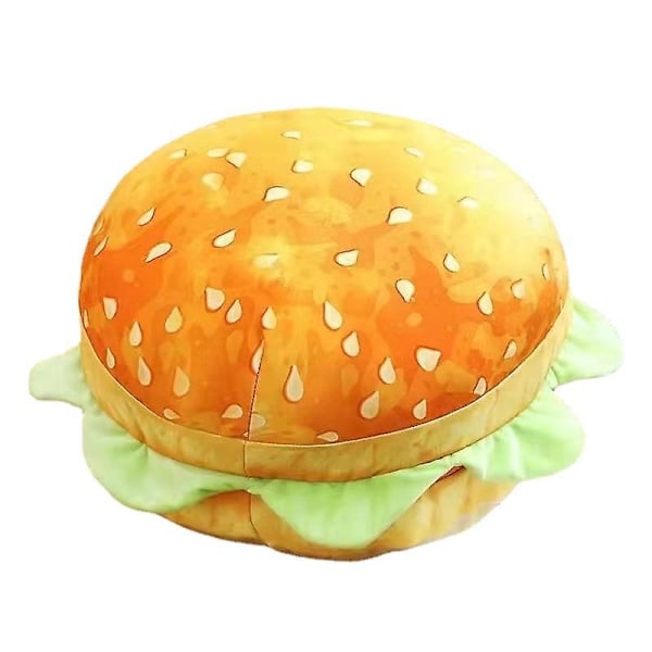 1 st Hamburgerformad Sittdyna Sittkudde för Kontorssoffa Stol (40CM)