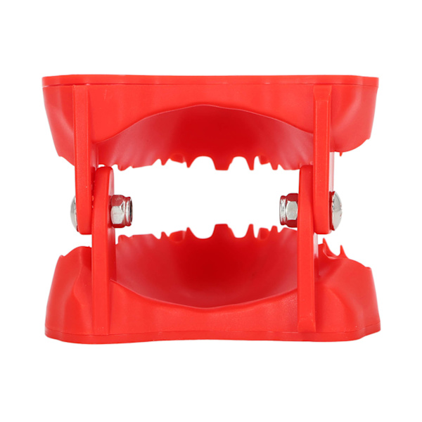 Tandprotese borebitsholder 28 borebits organizer Bærbar tandprotese bitsholder med magnet rød