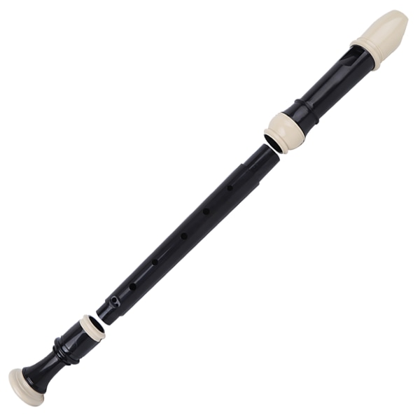 Blockfløyte 8-hulls klarinett ABS Resin F-nøkkel for studentbegynnermusikk med gratis rengjøringssett
