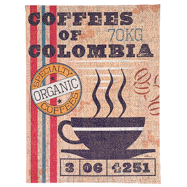 Hengende bilde kafé bar veggdekorasjon retro høy definisjon kunst mikro jet utskrift type B