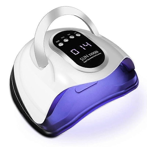 Professionel UV LED Neglelampe med Automatisk Sensor og 4-Minutters Timer Manicure Tørrer til Skønhedssalon Gel Pulver Værktøj EU