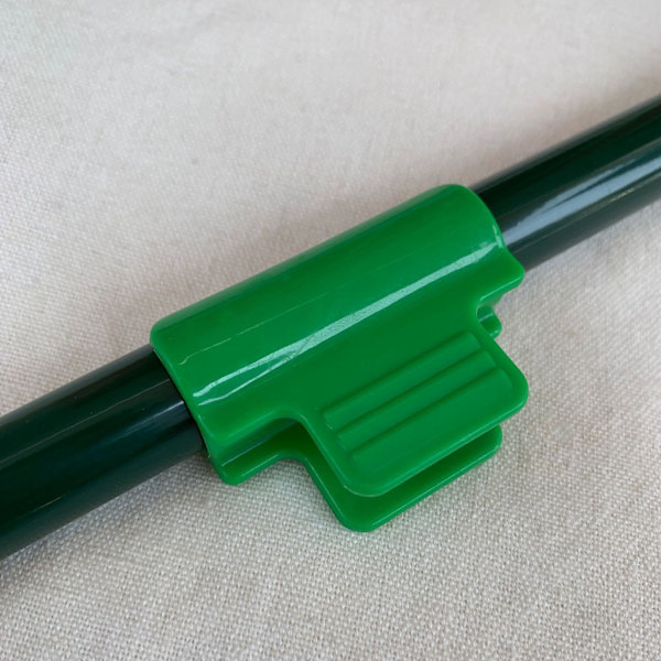 Växthusklämmor för växter Stödande trädgårdshögar Plastnät Ringklämma Ram Shadow Mesh Bar Clip A A