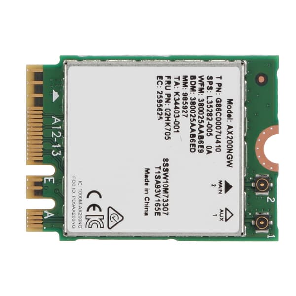 Internet Wi-Fi 6 AX200 NGFF M.2 -verkkopalvelinsovitinkortti Bluetooth 5.0:lla