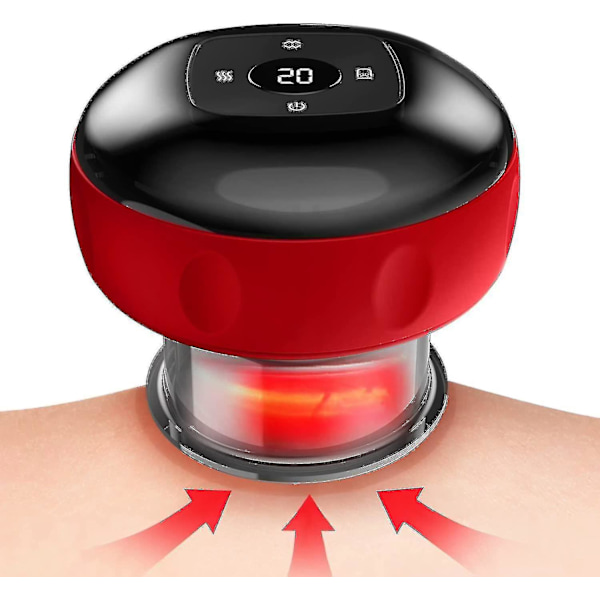 Dynamisk koppningsterapisats - 3-i-1-cellulitmassager och vakuumterapimaskin
