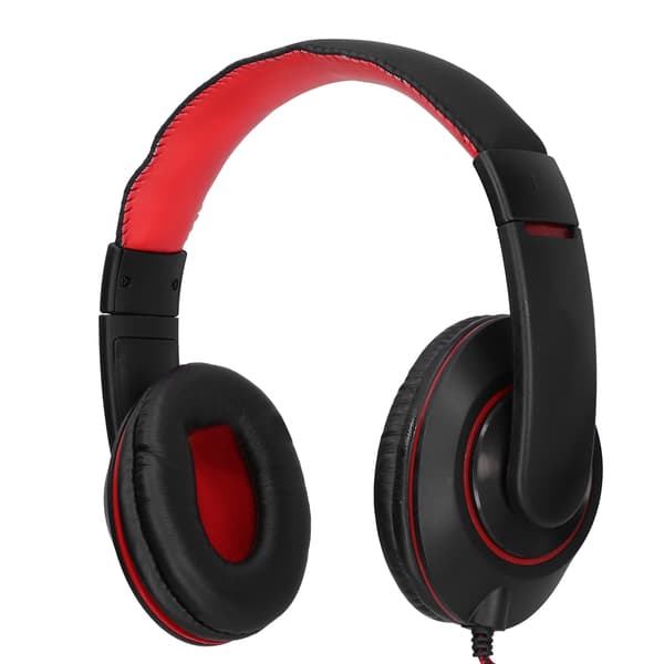 Kablet Gaming Headset med Kontroll og Mikrofon for Mobiltelefoner, PC-er, Bærbare Datamaskiner