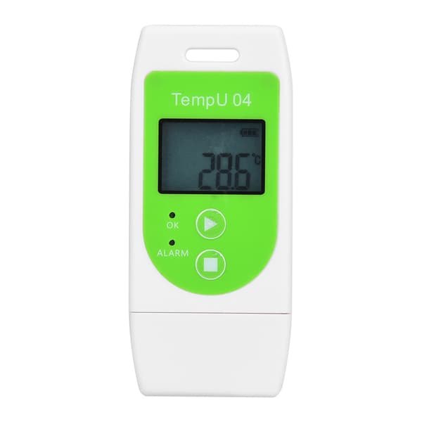TempU04 PDF USB Temperatur Datalogger Genanvendelig Temperatur Optager