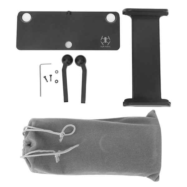 Fjärrkontroll Justerbar Surfplatta Fäste Hållare Tillbehör Passar för DJI Mavic MiniSvart