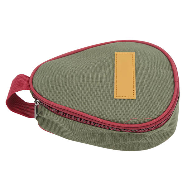 Camping Stekpanna Väska Dragkedja Design Stekpanna Förvaringsväska Camping Köksredskap Väska för Utomhus Picknick Hemförvaring Grön