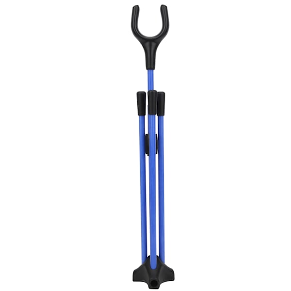 Folding Recurve Bue Stand Holder Bueskyting Rett Bue Stander for Jakt Outdoor SportsBlue