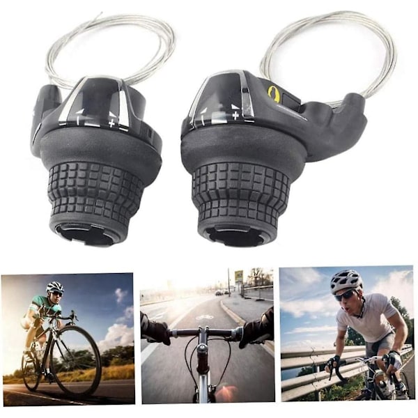 Cykel Växelset 3x6 18 Växlar Twist Cyklar Twist Batteri Strömbrytare Ersättningskit 2st, Twist Cykel Twist Växel