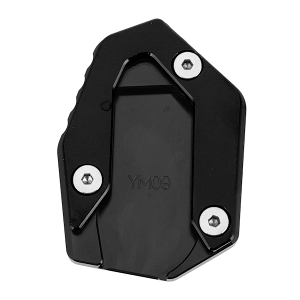Parkeringsstöd förlängningsplatta AntiSlip sidostödsstöd Passar för Yamaha MT 09/FZ 09/FJ 09(Svart )