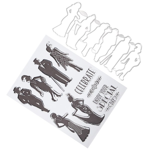 Transparent stämpelgummi TPR DIY journalalbum dekoration handgjorda hantverkstillbehör