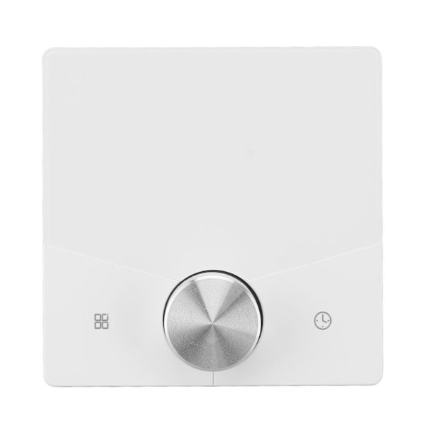 Termostat ABS Svart Smart Programmerbar WiFi Digital Pekskärm LCD Färg Termostat för Hushåll Vit