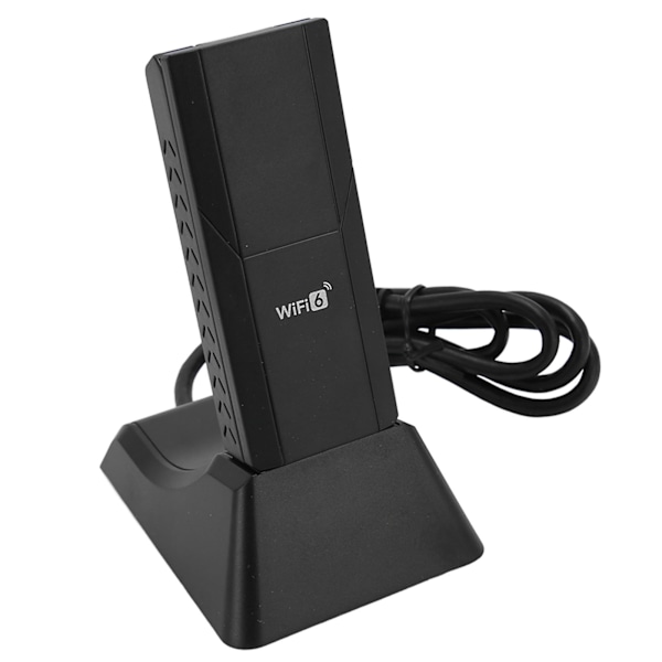 AX1800 WiFi 6 USB-sovitin, kaksitaajuinen 2,4 GHz:n ja 5 GHz:n langaton USB-verkkosovitin Windows 10:lle ja 11:lle PC-kannettavalle