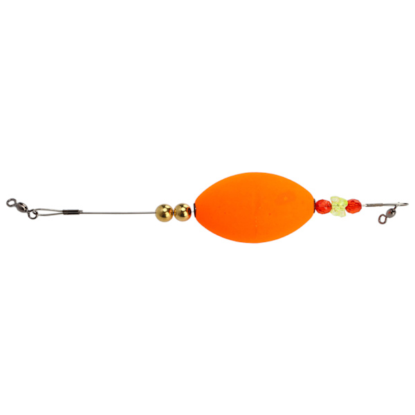 Rød fiskekork flytefiskeutstyr Høy følsomhet Holdbar Bobber Stick for Deepwater Orange