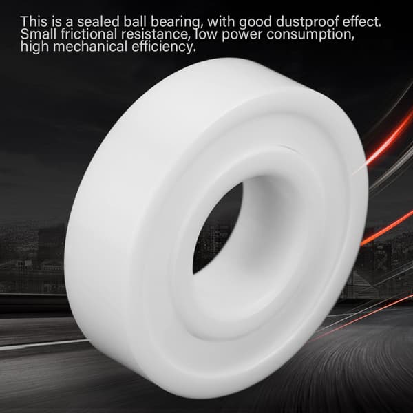 2st 6001-2RS 12x28x8mm Högprecisionsförseglat helkeramiskt ZrO2 kullager