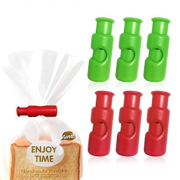 Good Grips Collection Clips, 3 stk. Poseklemmer, Assorteret