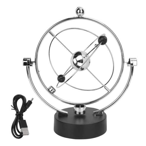 Kinetic Art Asteroid Electric Astronomy Kit Perpetual Motion USB-batteristrømforsyning