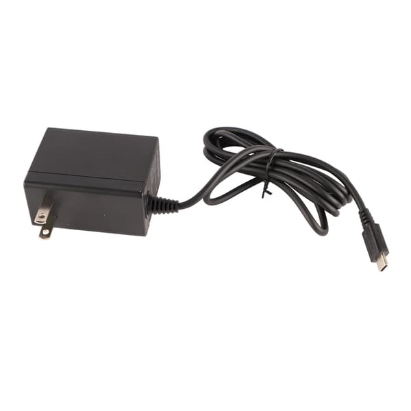 Konsolstrømlader understøtter tv-tilstand Sikker spilkonsolopladeradapter til Switch US-stik 100‑240V