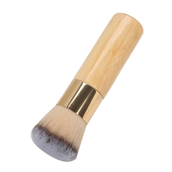 Bambu sminkborste Lös pulverborste Base Makeup Blush Brush Kosmetisk appliceringsverktyg