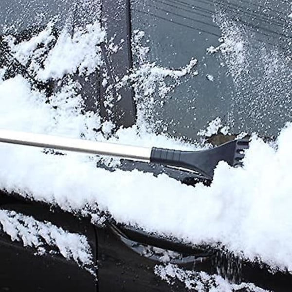 Sneskovl Is-Skrabere til Biler Sneskovl Sneskovl Børste Sneskovl Lang Strækker 60*11cm