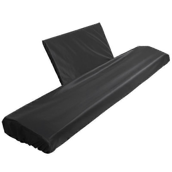 Dammskydd för Piano Keyboard kompatibelt med 88 tangenter, med notställsskydd, skydd för elpiano, dammtätt a
