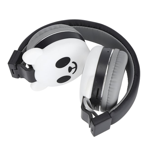 Barnehodesett Cute Animals Bluetooth 5.0 barnehodetelefoner med mikrofon for barn Lille panda