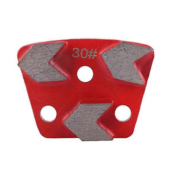 5 STK Diamant Gulvslibepude Disk 30 Grit Metal Bond Skraber kompatibel med Slibemaskine Gulvbeton