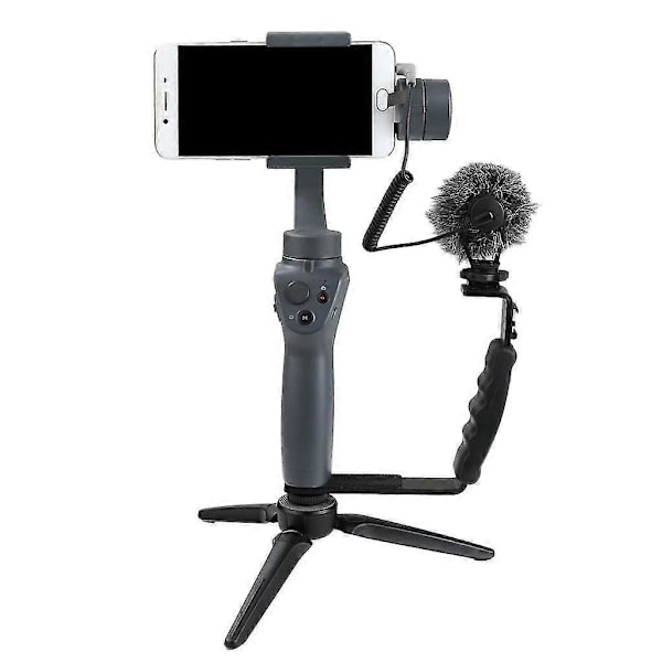 Praktisk Flash Kamera Greb L Beslag Holder Cold Shoe Mount Dslr Holder Zekai