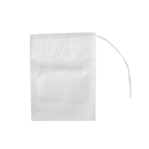 Tomma icke-vävda tepåsar Örter Filter Löst papper med dragsko 5,5*7 cm (100 st)