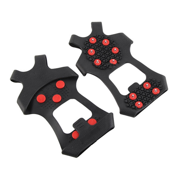 Et par 10 tenner Anti Skid Ice Cleat Sko Deksel Grips Spikes Klatring Stegjern for Utendørs Fotturer Klatring(M: 36‑40 ) M: 36‑40