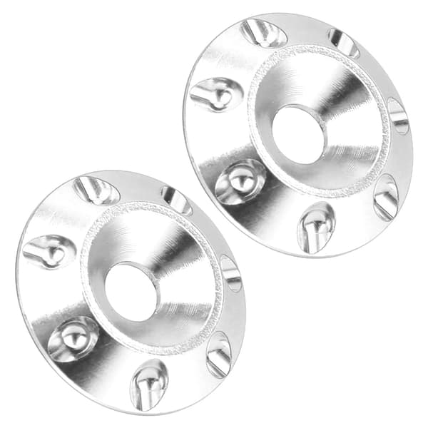2st Bakre Vingpackning Förstärker Bakre Skydd Universal Del Passar för 1/10 Terrängracingbil (Silver)