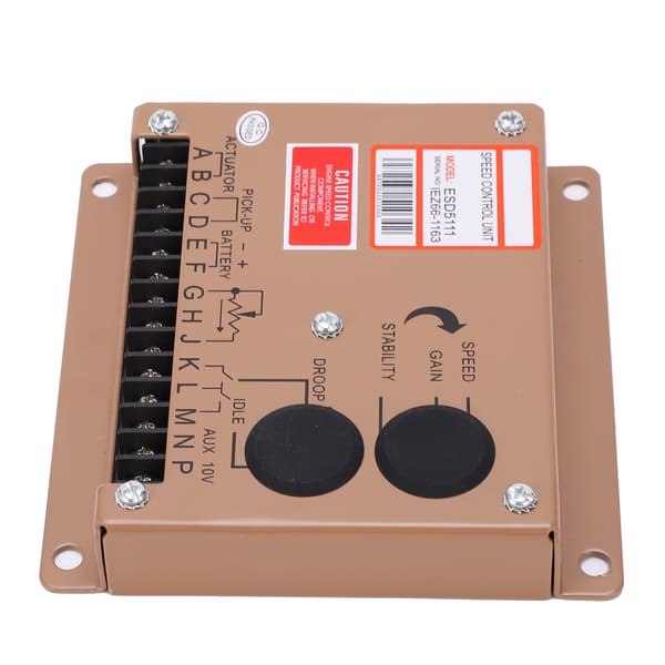 Elektronisk regulator generator motor turtallsreguleringskort jernregulator ESD5111 DC 12V/24V