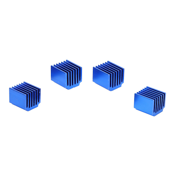 4 st Heatsink Mini Cooler med termiskt ledande tejp för TMC 2100/2208 LV8729 Steppermotordrivrutin