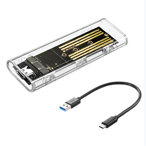 M2 SSD-fodral M.2 NVME SSD-kapsling Portabel