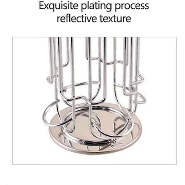 Kaffekapselholdere, Kaffeputebrett K Koppstativ Kaffeputeorganisator Putestativ Kaffekanneholder (Ingen kaffe)