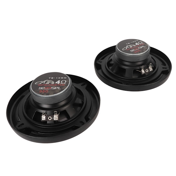2 stk 350W koaksiale bilhøyttalere Varmespredning 92dB Følsomhet 4 Ohm Omni Directional Stereo Lyd Bilhorn for lastebil