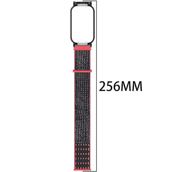 Åndbar nylon smart watch rem til Redmi Band 2 - Unisex sort