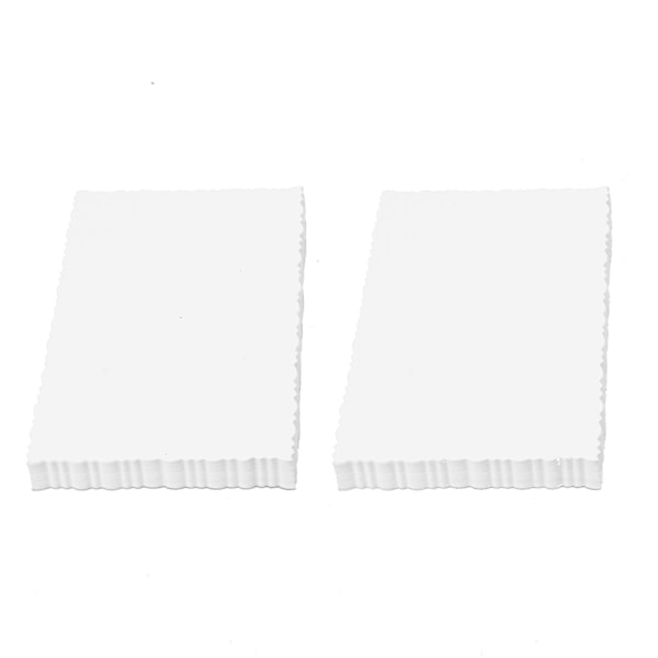 100 kpl valkoista kartonkipaperia, pitsikuvio, 15x10 cm, tyhjä postikortti DIY-onnittelukortteihin, yrityksen raporttikortteihin, leikekirjoihin