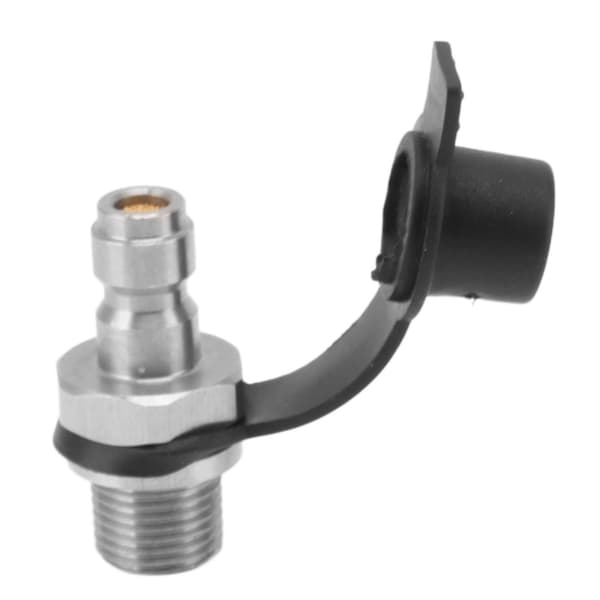 Utvändig gänga CO2-tankpåfyllningsventilanslutning 1/8NPT CO2-cylinderpåfyllningsventilpluggadapter för utbyte