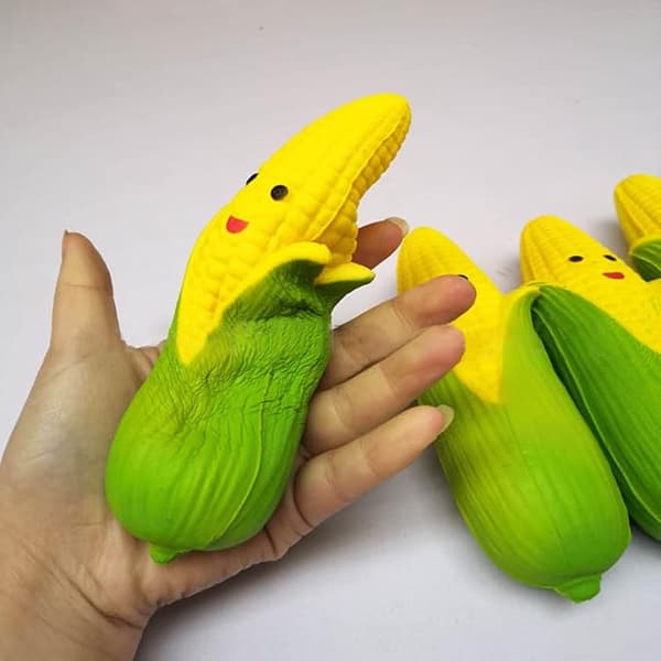 Squeeze Toy Eco-Friendly Stress Relief Squeeze Corn Decompression Vent Toy