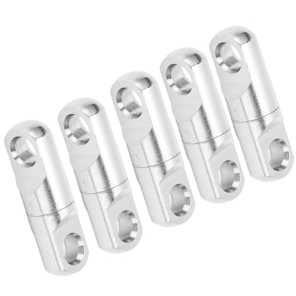 5 stk/sett Rustfritt Stål Kolonne Type 360° Roterende Lager Svivler Fiske Svivler Krokhenger 9#