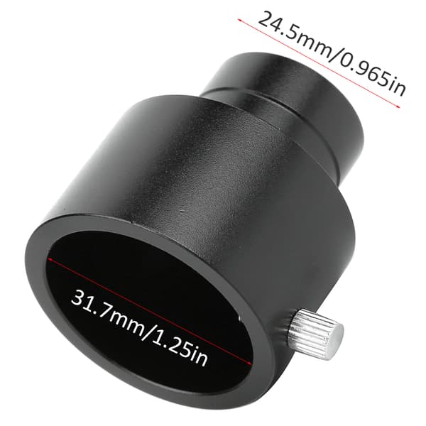 Teleskop Okular Adapter: 0.965in til 1.25in Mount