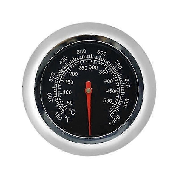 Analog stektermometer för grill rostfritt stål
